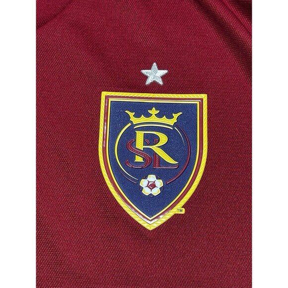 Real Salt Lake MLS Football Soccer Jersey Adidas 2018 Retro Red Authentic NWT - Picture 4 of 15